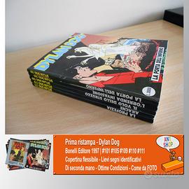 Lotto Dylan Dog #101 #105 #109 #110 #111 - 1998