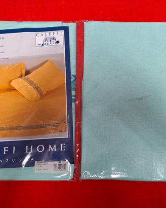 Completo letto singolo in cotone caleffi