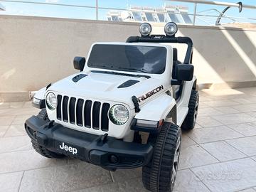 Jeep Wrangler Rubicon Elettrica per Bambini 12V