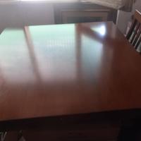 Tavolo quadrato 100x100 e 6 sedie