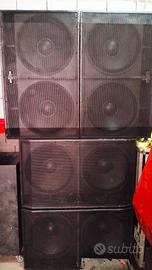 subwoofer kemplton doppio 18 1200w rms