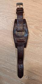 Cinturino Bund per orologio in vacchetta toscana