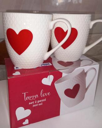 set 2 tazze Love Brandani 