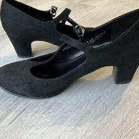 Scarpe Decolleté donna nere tacco basso 36