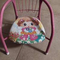 Sediolina con fischietto per bambina