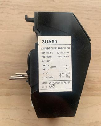 Relè di sovraccarico Siemens 3UA50