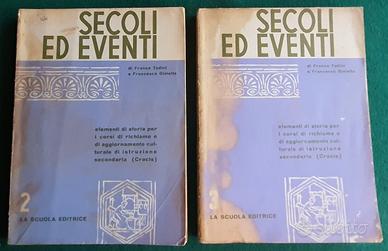 Secoli ed Eventi voll 2 e 3, di Tadini e Gioletta