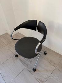 Sedia design per ufficio/attesa – lotto 10 pezzi