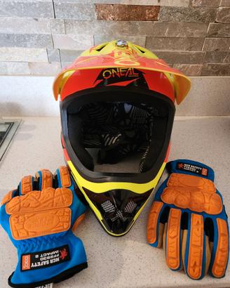 casco integrale enduro mtb