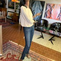 Mani chino Matilda vintage pelle scura