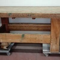 BANCO - TAVOLO da FALEGNAME  290 cm  B