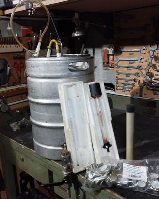 Fermentatore per birra artigianale .