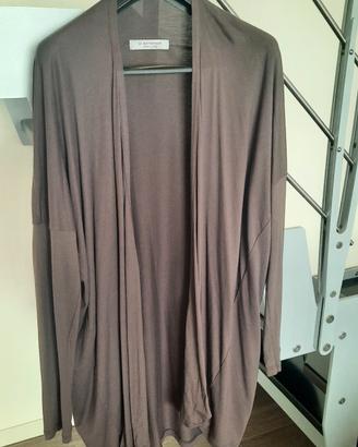 cardigan donna marrone