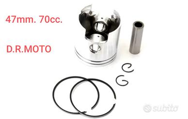 pistone per motori am6 70cc 47mm e da 49cc  90cc  