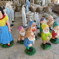 Biancaneve e i sette nani da esterno