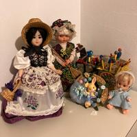 Stock bambole souvenir