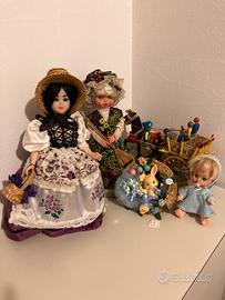 Stock bambole souvenir