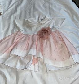 Abito da neonata con fiore