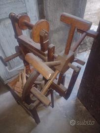 Antico FILARELLO per lana a pedale