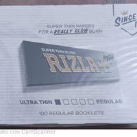 cartina rizla corte trasparente 
