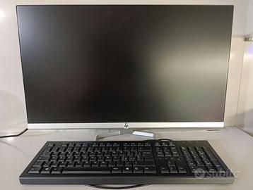 monitor hp 24 pollici più tastiera