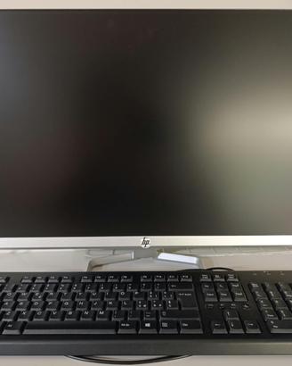 monitor hp 24 pollici più tastiera