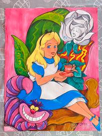 Idea X nascita o battesimo quadro in tela