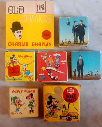 Set pellicole super 8 vintage, Disney