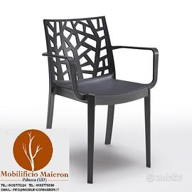 Sedie In Polipropilene Bar Ristorante Pub Cd044