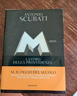 libro l'uomo della provvidenza- a. scurati