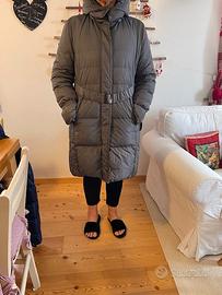 PIUMINO LUNGO DONNA NO BRAND TENUTO BENE TG. XL