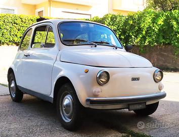 Fiat 500F con tettuccio apribile del 1969