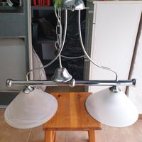 Lampadario stile biliardo