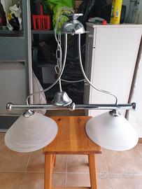 Lampadario stile biliardo