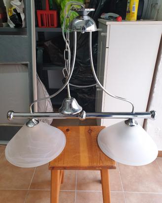 Lampadario stile biliardo