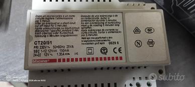 alimentatore citofonico BTicino 