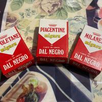 Carte MIGNON Dal Negro 1973 regionali rare