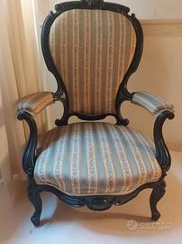 2 poltrone "Luigi XVI"