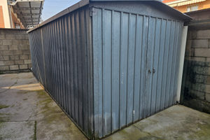 Box auto in lamiera 6,00 x 2,5 mt