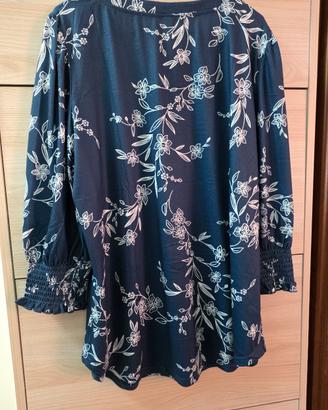 Blusa Xl con stampato a fiori