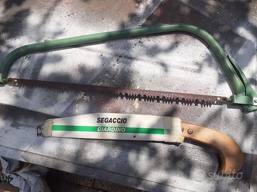 sega e segaccio per legna.