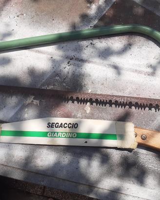 sega e segaccio per legna.