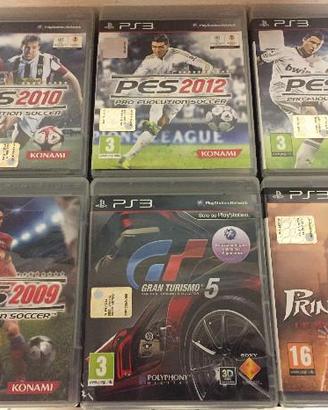 PES - GT5 - PRINCE OF PERSIA per PS3