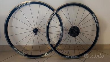 Ruote complete bici corsa alluminio 