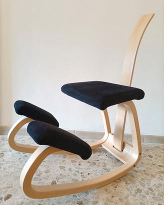 Sedia originale Varier Ergonomica con schienale