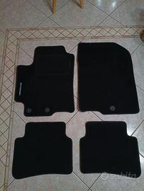 Set 4 tappetini moquette neri originali Kia Stonic