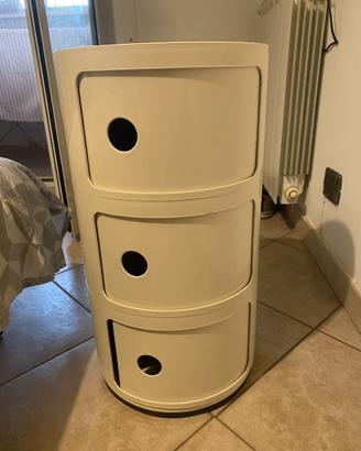 2 Comodini Kartell bianchi