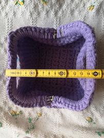 Borsetta clutch lilla