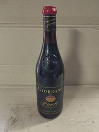 Vino Barolo Giordano 1985
