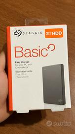 Hard Disk 2TB Seagate - Nuovo sigillato